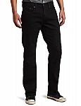 Levi's Men's 559 Relaxed Straight Jean (Black) $9 (Select Sizes)