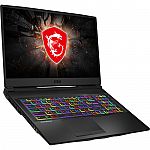MSI 17.3" GL75 Leopard Gaming Laptop: i7-10750H, 16GB RAM, 512GB SSD, GeForce GTX 1660 Ti $1,099