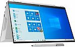 HP 13-AW0003DX Spectre x360 2-in-1 13.3" 4K Laptop (i5-1035G4 8GB 256GB) $849