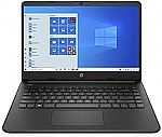 HP 14 14-fq0020nr HD Laptop (AMD 3020e 4GB 64GB  2020 Model) + 1-Yr Microsoft 365 $198.67
