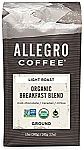 Allegro Coffee Organic Breakfast Blend Ground Coffee, 12 oz $5.62