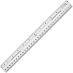 Business Source 12" Plastic Ruler $0.46