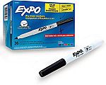 36-Ct EXPO Low-Odor Dry Erase Markers, Ultra Fine Tip $15.79