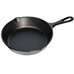 8" Lodge Seasoned Cast Iron Skillet $9.88 and more