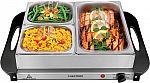 Chefman Electric Buffet Server + Warming Tray $29.99