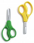 2-Pack TRU RED Junior 5" Kids Blunt or Pointed Tip Stainless Steel Scissors $0.99 + Free Shipping