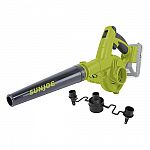 Sun Joe 24-Volt iON+ Workshop Blower Kit $59.99