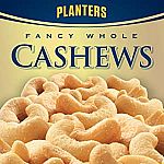 Planters 33 Oz Fancy Whole Cashews With Sea Salt $11.35