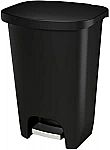 GLAD 13-Gal Plastic Step Trash Can $18