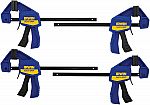 4-Pack 6" Irwin Quick Grip Mini Bar Clamps $16