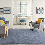 5' x 7' Nourison Positano Flat-Weave Indoor/Outdoor Area Rug from $37