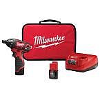 Milwaukee M12 12-Volt Lithium-Ion Cordless 1/4 in. Hex Screwdriver Kit $49.99 (YMMV)