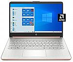 HP 14" HD 14-fq0030nr Laptop (AMD 3020e 4GB 64GB) $218.6