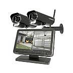 PHOENIXM2 Digital Wireless 7 in. Monitor DVR Security System with 2 Night Vision Cameras and SD Card Recording $180 and more