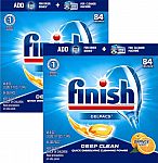 84-Ct Finish All In 1 Gelpacs Dishwasher Tablets 2 for $16.96