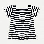 J. Crew Factory - Extra 60% Off Sale: Girls Tee $4 (Org $34.50) & More + Free Shipping on Any Order