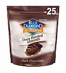 25-Oz Blue Diamond Almonds (Dark Chocolate) $7.20 and more