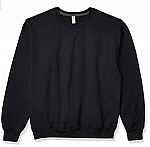 Fruit of the Loom Men's Sofspun Fleece Sweatshirt (Black) $5.50
