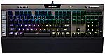 Corsair K95 RGB Platinum Mechanical Gaming Keyboard $110