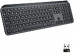 Logitech MX Keys Advanced Illuminated Wireless Keyboard $80