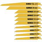 DEWALT Bi-Metal Reciprocating Saw Blade Set with Case (10-Piece) $9.99