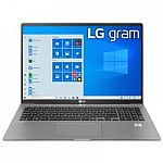 LG Gram 17" Laptop (i7-1065G7, 16GB, 1TB SSD, 2560 x 1600, 17Z90N-R.AAS9U1) $1300