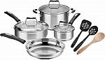 Cuisinart 10-PC Stainless Steel Cookware Set $80 (Org $200)