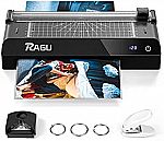 Ragu 6-in-1 9-Inch A4 Laminator with Touchscreen Machine Set $18