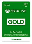 Xbox LIVE 12 Months Gold Membership US (Digital Code) $50