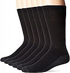 6-pair Hanes ComfortBlend Crew Max Men's Cushion Socks $7