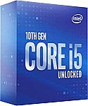 Intel Core i5-10600K Unlocked Desktop Processor $230