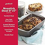 Goodcook 4026 Nonstick Bakeware, 9 x 5 Inch $4