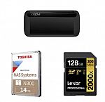Amazon - 1TB Lexar Play microSD XC U3 A2 V30 $128 and more