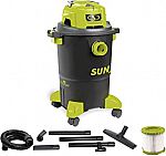 Sun Joe SWD5000 5-Gal 1200W Wet/Dry Shop Vacuum $40