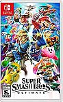 Super Smash Bros. Ultimate - Nintendo Switch $39.99