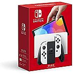 Nintendo Switch (OLED Model) w/ white Joy-Con $320