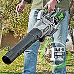 EGO Power+ LB5804 580CFM Variable-Speed 56-V Li-ion Cordless Leaf Blower 5.0Ah Battery $199.99
