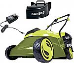 Sun Joe 14" 28V 5-Amp Cordless Lawn Mower $92