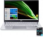 Acer Swift 3 14" FHD Thin & Light Laptop (i7-1165G7 8GB 512GB SSD ) $449.6
