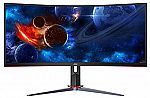 AOC 34" FHD CQ34G2 Super Curved Frameless Gaming Monitor $248.99