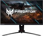 Acer Predator XB273U NVbmiiprzx 27" IPS 170 Hz, 1ms WQHD NVIDIA G-SYNC Gaming Monitor $299