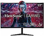 ViewSonic VX2718-2KPC-MHD 27" WQHD 1440p 165Hz 1ms Gaming Monitor $152.99