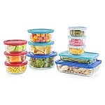 Kohls Cardholders: 22-Pc Pyrex Glass Food Storage Set 2 for $35