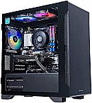 Thermaltake Graphite 360 Gaming Desktop (Ryzen 5 5600X RTX 3060 16GB 1TB SSD S1BK-B550-G36-LCS) $949.99