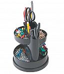 Staples 7-Compartment Rotating Desk Organizer $4.10