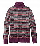 L.L.Bean Women's Wool Scarf $23, Cotton/Cashmere Sweater $20, Men's Vista Hikers Shoes $40
