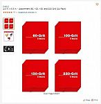 24- Pack Diablo 1/4 Sanding Sheets $4