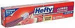12-Ct 2.5-Gallon Hefty Jumbo Slider Food Storage Bags $2.79