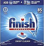 85-Ct Finish Powerball Dishwasher Detergent Tablets (Deep Clean) $8.30