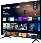 Hisense 60" Class A6G Series LED 4K UHD Smart Android TV $379.99